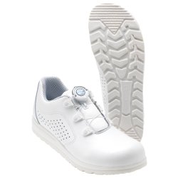 Classic sko med stlwire lukning "Snaplock", ankelpostring og perforering