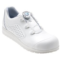 Classic sikkerhedssko med stlwire lukning "Snaplock", ankelpolstring og perforering