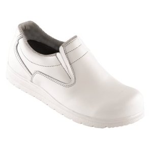 Classic hyttesko med formst�bt vaskbar indl�gss�l, antistatisk, sort eller hvid