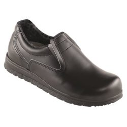 Classic hyttesko med formst�bt vaskbar indl�gss�l, antistatisk, sort eller hvid