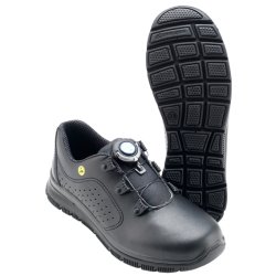 Dynamic ESD sko med stlwire lukning "Snaplock" og ankelpolstring