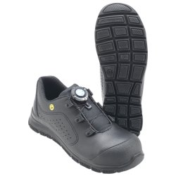 Dynamic ESD sikkerhedssko med stlwire lukning "Snaplock" og ankelpolstring