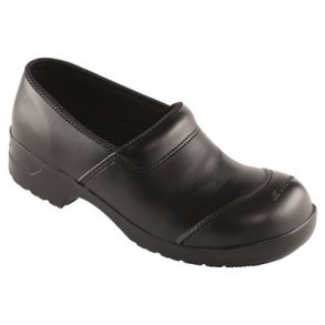 FLEX Sikkerhedstr�sko, sort, med kap, med Fiber v�rnes�l og vaskbar indl�gss�l, Antistatisk